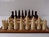 English and Scottish Plain Theme Chess Set